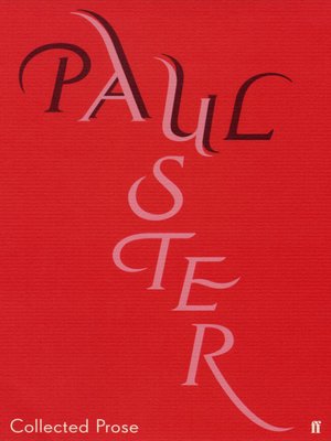 cover image of Collected Prose